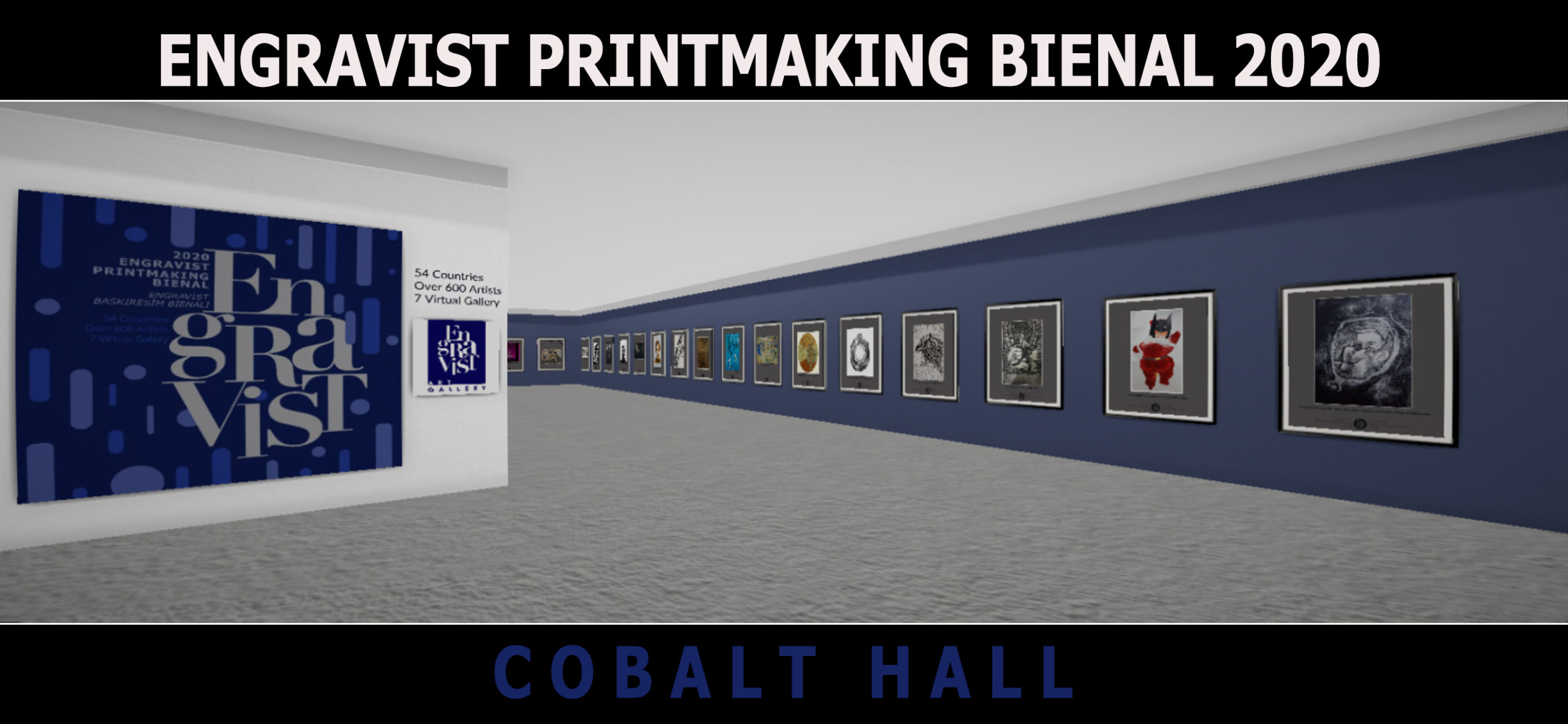International Virtual Engravist Printmaking Bienal – Cobalt Hall